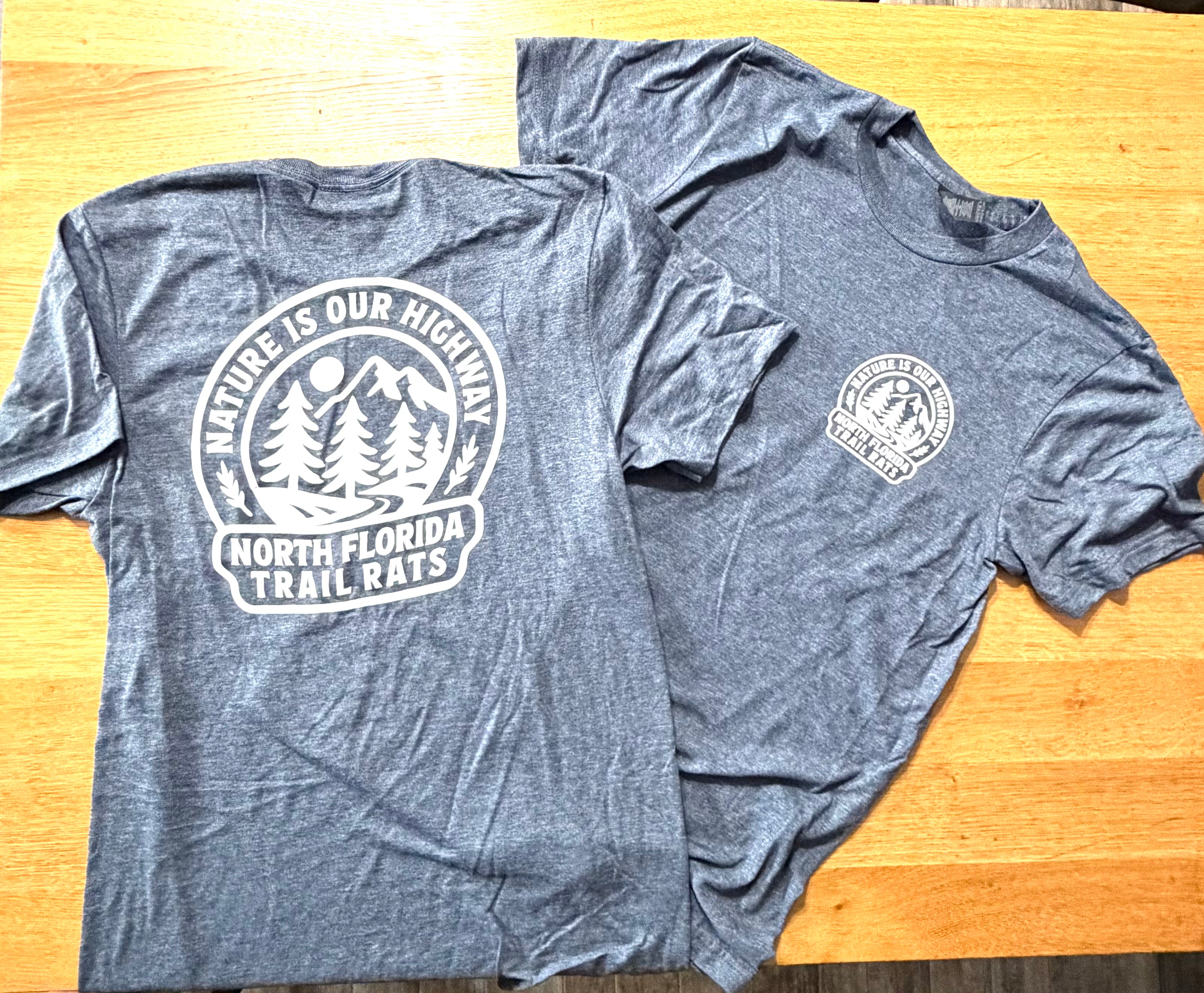 North Florida Trail Rat short sleeve shirt (heather grey)
